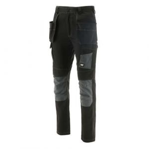 Caterpillar 1 Pantalon De Travail Essential Knee Gris - Caterpillar