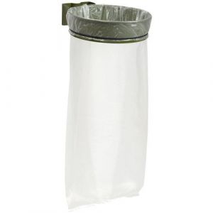 Support Sac Poubelle Mural Ecollecto Extreme Vert Olive