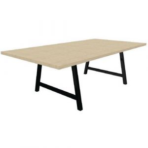 Table 240x120cm ChÃªne Fil Noir Cohesion