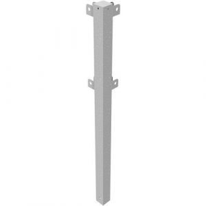 Poteau D'angle Pour Barre 90Â° Pour Balustrade De Protection
