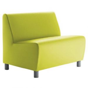 Chauffeuse 2 Places Izari Tissu Pvc Anis