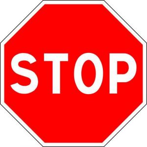 Panneau De Signalisation Stop-600mm-cl2