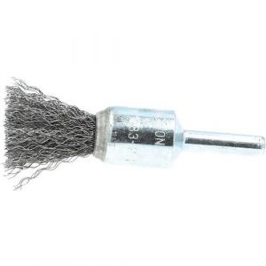Brosse Pinceau Perceuse Fil OndulÃ© 02 17x65mm T22 Tige 6mm