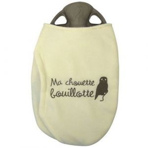 Bouillotte Chouette Avec Housse Polaire