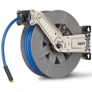 Enrouleur &Atilde; Eau Inox 200 Bar Tuyau En857 &Atilde; 3/8&acirc; 18m