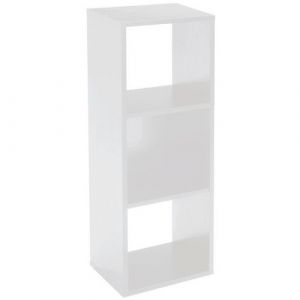 Meuble De Rangement Maxicube 3 Cases Blanc