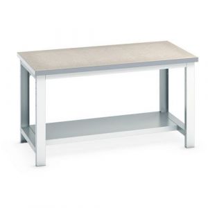 Bott 1 &Atilde;tabli Fixe Cubio Avec Tablette Fixe - Largeur 150 Cm - Linol&Atilde;&copy;um