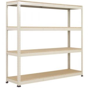 Rayonnage Rapid 1 1980x2440x610-4 Niveaux-agglomÃ©rÃ©s-ral7032