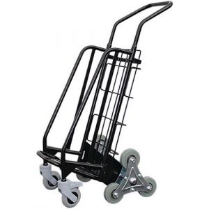 Chariot Diable Pliant 1 Pile A4 6 Roues Arri&Atilde;&uml;res Et 2 Avant