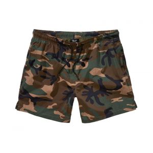 Short de bain  de Brandit - Swim Shorts - S à XXL - pour Homme - camouflage forêt