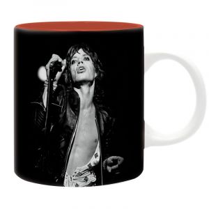 Mug  de The Rolling Stones - Jagger - Tasse mit Thermoeffekt - pour Unisexe - rouge/noir/blanc