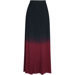Jupe longue  de Black Premium by EMP - Save Tonight - XS à XXL - pour Femme - noir/rouge