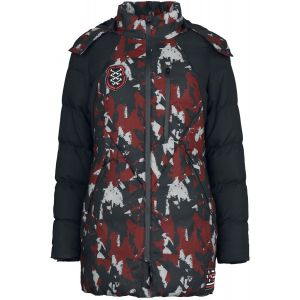 Veste d'hiver  de Rock Rebel by EMP - Manteau d'Hiver Camouflage - S à XXL - pour Femme - camouflage