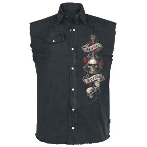 Veste  de Spiral - Unspoken - M à 4XL - pour Homme - noir
