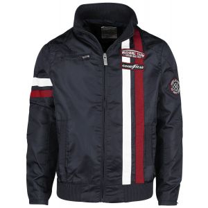 Veste mi-saison Rockabilly de GoodYear - Indiana - S &agrave; XXL - pour Homme - marine