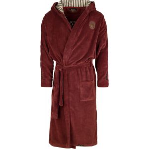 Robe de Chambre  de Le Seigneur Des Anneaux - Le Hobbit - Bilbo - S-M &agrave; XXL-3XL - pour Homme - rouge fonc&eacute;