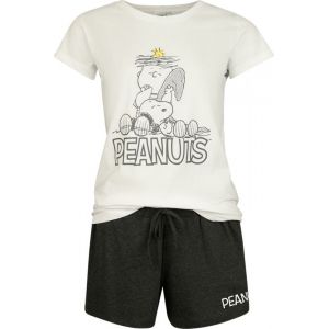 Pyjama  de Snoopy - Peanuts - Bedtime - S à 3XL - pour Femme - multicolore