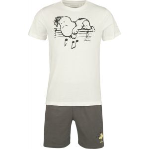 Pyjama  de Snoopy - Snoopy und Woodstock - S &agrave; 3XL - pour Homme - multicolore