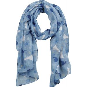 Foulard Disney de La Reine Des Neiges - Elsa - pour Femme - multicolore