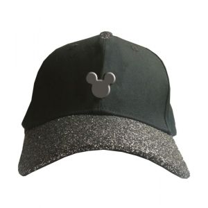 Casquette Disney de Mickey & Minnie Mouse - Mickey Paillet&eacute; - pour Unisexe - noir