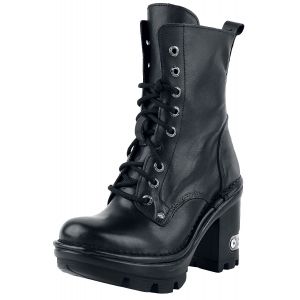Bottes Gothic de New Rock - Neotyre Negro - EU37 &agrave; EU42 - pour Femme - noir