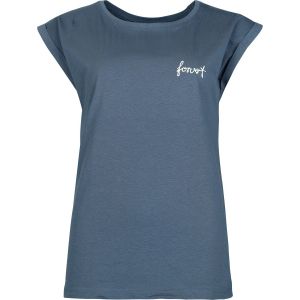 T-Shirt Manches courtes  de Forvert - Santa Maria - S à XL - pour Femme - bleu