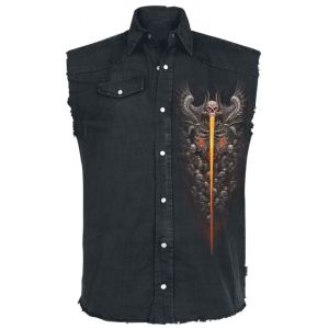 Veste  de Spiral - Gates Of Hell - M - pour Homme - noir