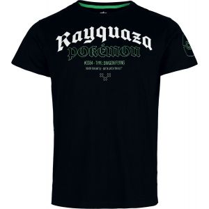 T-Shirt Manches courtes Gaming de Pokémon - Rayquaza - S à XXL - pour Homme - noir