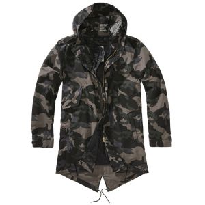 Parka  de Brandit - M51 US Parka - S à 5XL - pour Homme - camouflage sombre