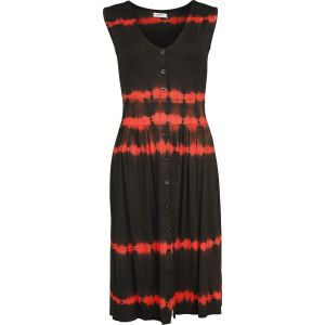 Robe courte  de Innocent - Ione - Robe - XS &agrave; 3XL - pour Femme - noir/rouge