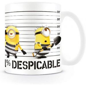 Mug  de Les Minions - Despicable Me 3 - pour Unisexe - blanc/jaune/noir
