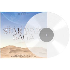 LP  de Star Wars - Music from the Star Wars saga - pour Indiff&eacute;rent - transparent