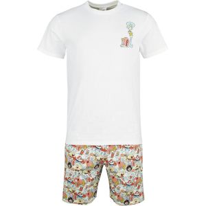 Pyjama  de Bob L'&Eacute;ponge - S &agrave; 3XL - pour Homme - multicolore