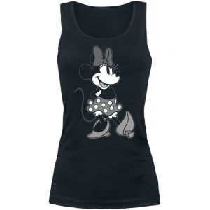 Débardeur Disney de Mickey Mouse - Minnie Grey Beauty - S à XXL - pour Femme - noir