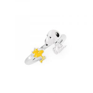 Bague d'orteil  de Snoopy - Snoopy & Woodstock - pour Femme - couleur argent