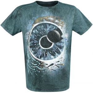 T-Shirt Manches courtes  de Pink Floyd - Pulse - S &agrave; 4XL - pour Homme - p&eacute;trole