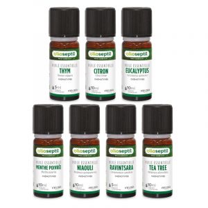 Coffret 7 huiles "vraiment" essentielles - olioseptil