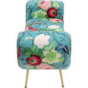 Banc Trono Flower Fever bleu Kare Design