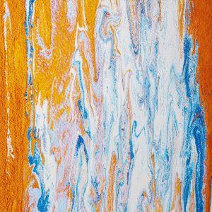 Tableau Frame Artistas 80x120cm orange Kare Design