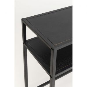 Console Loftie 80x30cm noire Kare Design