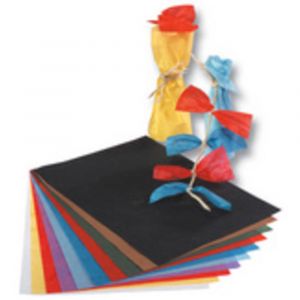 FOLIA Soie de paille, (L)470 x (H)640 mm, jaune paille