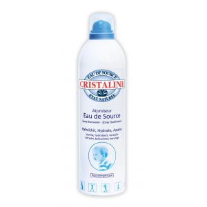Cristaline Brumisateur d'eau de source - Eau plate - 400 ml