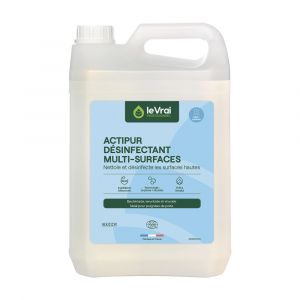 LE VRAI D&eacute;sinfectant multi-usages Le Vrai Actipur, bidon de 5 L
