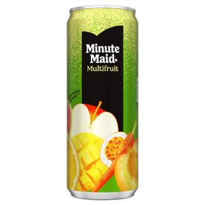 Minute Maid Multifruit - Canette slim 33 cl - Lot de 24