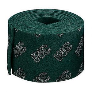 SCOTCH BRITE Rouleau abrasif r&eacute;curage courant Scotch-Brite vert 3 m
