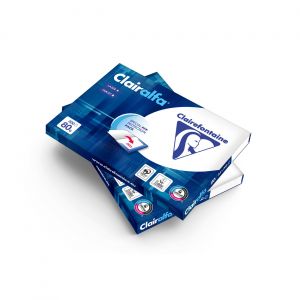 Clairefontaine Papier A4 blanc Clairalfa - 80g - Ramette de 200 feuilles