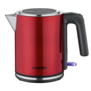 SEVERIN Bouilloire WK 3427, 1 litre, inox/rouge