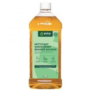LE VRAI Nettoyant surodorant concentr&eacute; Le Vrai Brass&eacute;e Sauvage 1 L