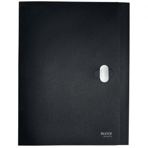 Leitz Recycle Chemise box A4 dos 3,8cm en polypropyl&egrave;ne recycl&eacute; - Noir
