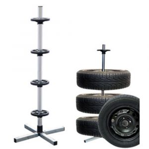 Porte-jantes/pneus de voiture, pour 4 pneus de 225 mm